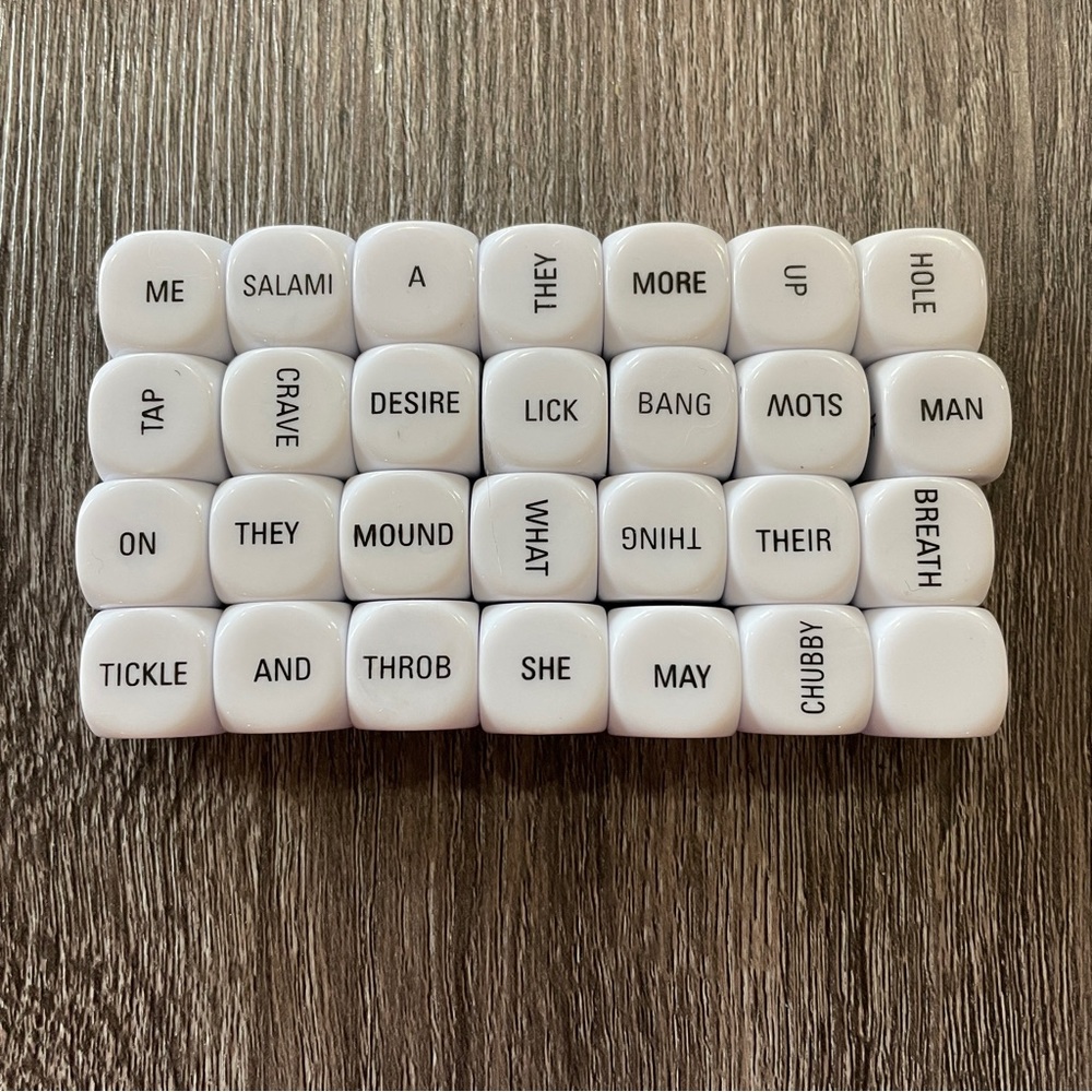 Bundle of naughty dice